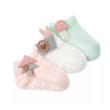 3 Pairs of Cute Sock - Wearebambino - Forest - 0 - 6 M - 3 Pairs of Cute Sock