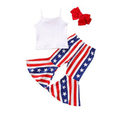 American Flared Pants Toddler Set - Wearebambino - 9 - 12 M - American Flared Pants Toddler Set