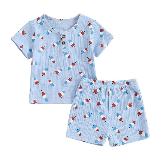 American Lollipops Toddler Set - Wearebambino - 9 - 12 M - American Lollipops Toddler Set