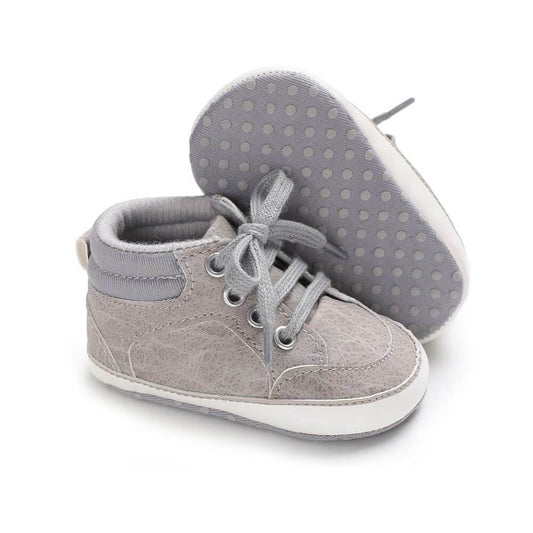 Anti Slip Leather Baby Shoes - Wearebambino - 1 - Anti Slip Leather Baby Shoes