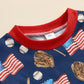 Baby Boys Romper 4th of July Baseball American Flag Print Short Sleeve Jumpsuit - Wearebambino - Blue - 12 - 18 M - United States - Baby Boys Romper 4th of July Baseball American Flag Print Short Sleeve Jumpsuit