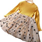 Baby Girls Mesh Star Princess Dress - Wearebambino - Yellow - 3T - Baby Girls Mesh Star Princess Dress