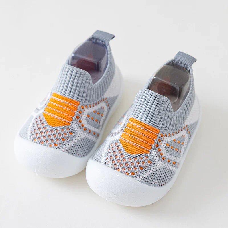 Baby Shoes - Wearebambino - Grey - Baby Shoes