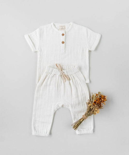 Bambino Chic - Wearebambino - 0 - 3 M - White - Bambino Chic