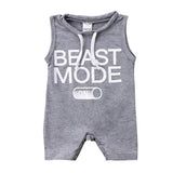 Beast Mode Baby Jumpsuit - Wearebambino - 3 - 6 M - Beast Mode Baby Jumpsuit