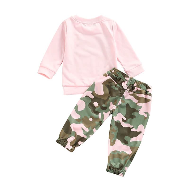 Blessed Camouflage Toddler Set - Wearebambino - 2T - Blessed Camouflage Toddler Set