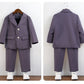 Boys' Formal 2PCS Suit - Wearebambino - PURPLE - 12 M - Boys' Formal 2PCS Suit