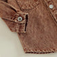 Brown Denim Toddler Shirt - Wearebambino - 12 - 18 M - Brown Denim Toddler Shirt