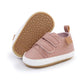 Buckle Strap Solid Baby Shoes - Wearebambino - Brown - 1 - Buckle Strap Solid Baby Shoes