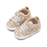 Camouflage Baby Shoes - Wearebambino - Khaki - 1 - Camouflage Baby Shoes