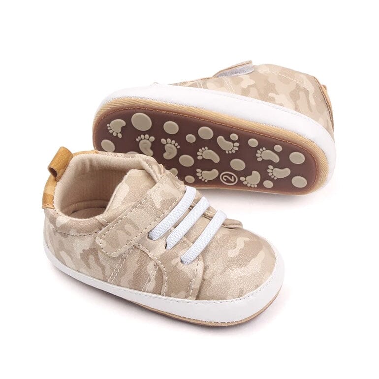 Camouflage Baby Shoes - Wearebambino - Blue - 1 - Camouflage Baby Shoes