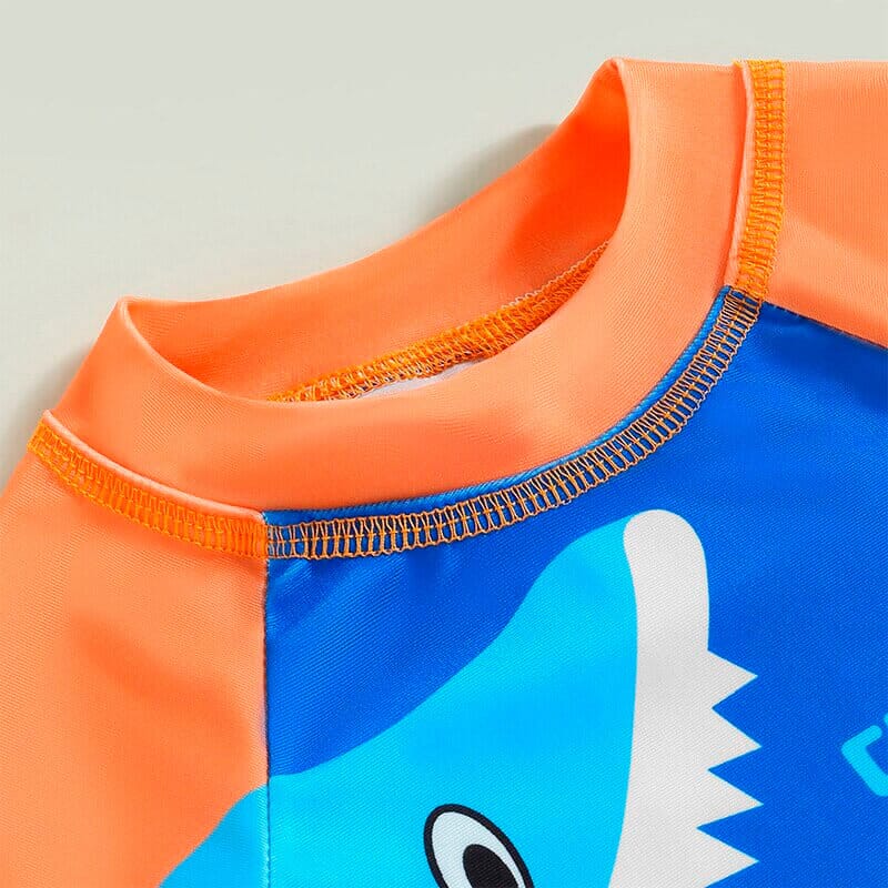 Chomp Chomp Shark Toddler Swimsuit - Wearebambino - 9 - 12 M - Chomp Chomp Shark Toddler Swimsuit