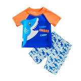 Chomp Chomp Shark Toddler Swimsuit - Wearebambino - 9 - 12 M - Chomp Chomp Shark Toddler Swimsuit