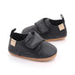 Classic Solid Velcro Baby Shoes - Wearebambino - Blue - 1 - Classic Solid Velcro Baby Shoes