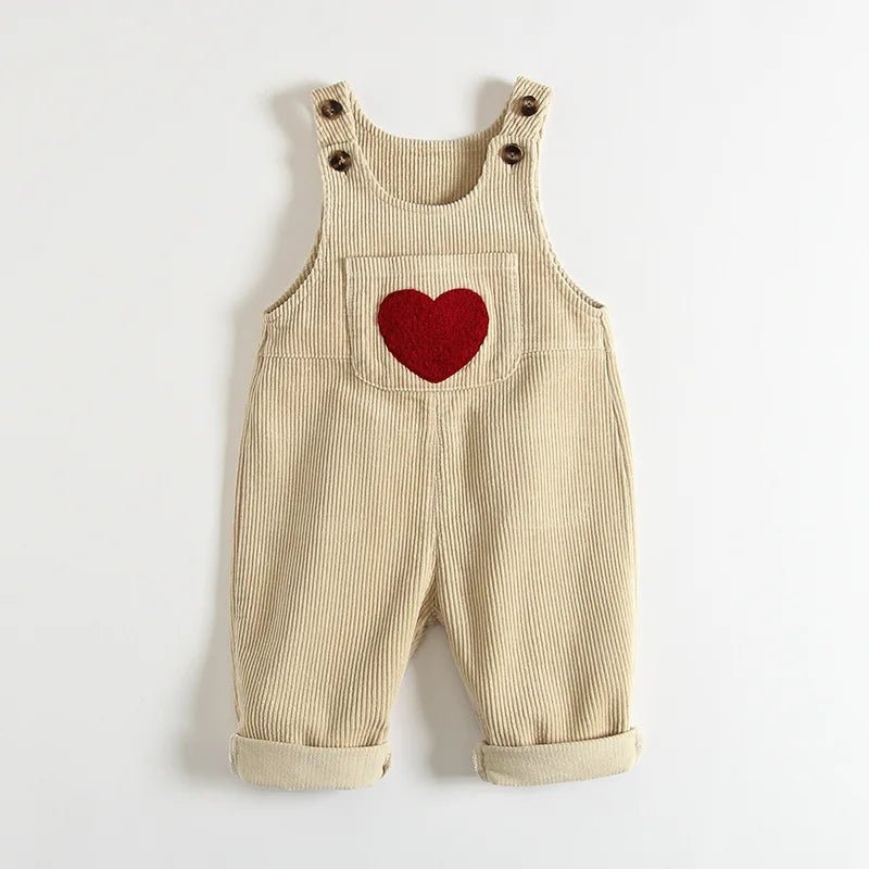 Corduroy Overall - Wearebambino - Beige - 3T - Corduroy Overall