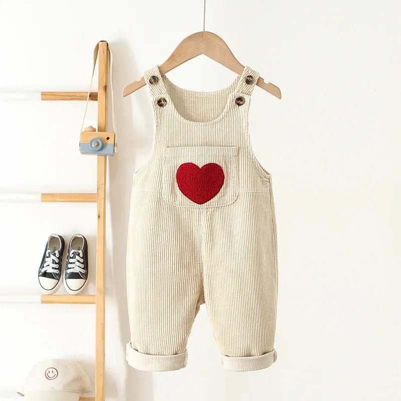 Corduroy Overall - Wearebambino - Beige - 12 M - Corduroy Overall