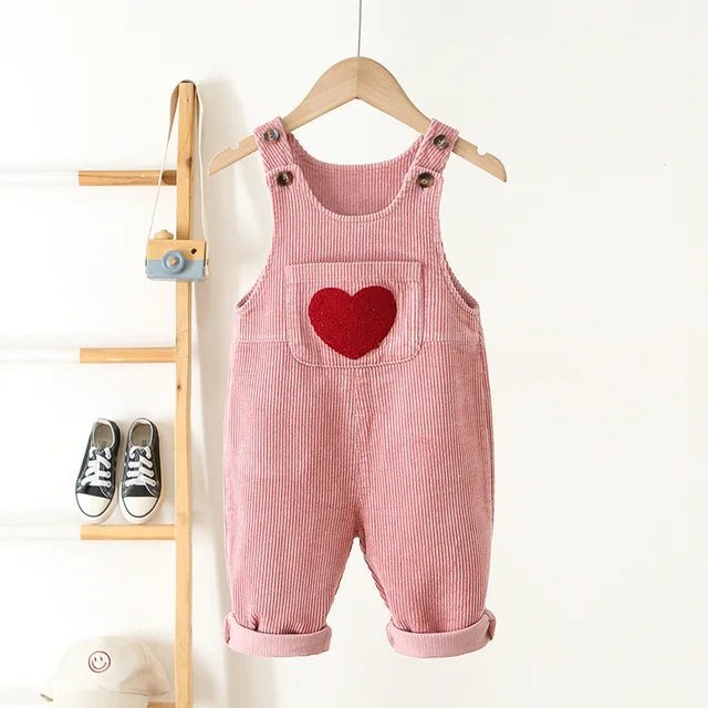 Corduroy Overall - Wearebambino - Pink - 3T - Corduroy Overall