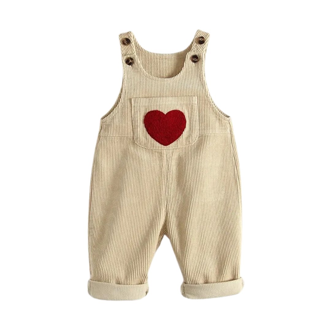 Corduroy Overall - Wearebambino - Beige - 12 M - Corduroy Overall