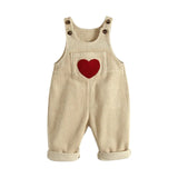 Corduroy Overall - Wearebambino - Beige - 12 M - Corduroy Overall