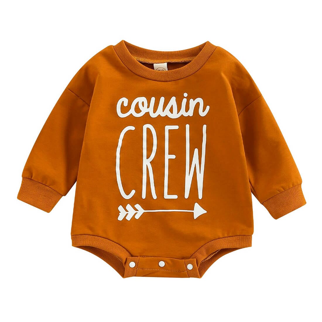 Cousin Crew Baby Bodysuit - Wearebambino - Brown - 0 - 3 M - Cousin Crew Baby Bodysuit