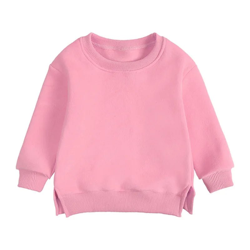 Cozy Cocoon Fleece Sweatshirt - Wearebambino - Pink - 12 - 24 M - Cozy Cocoon Fleece Sweatshirt