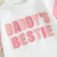 Daddy's Bestie Baby Bodysuit - Wearebambino - 0 - 3 M - Daddy's Bestie Baby Bodysuit