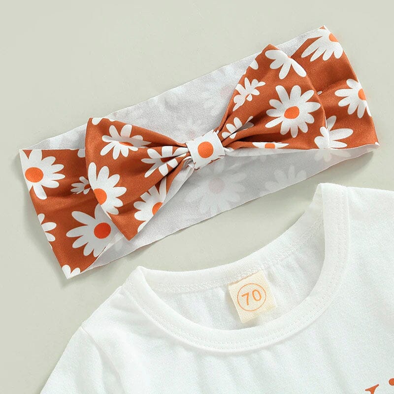 Daddy's Mini Daisy Baby Set - Wearebambino - 0 - 3 M - Daddy's Mini Daisy Baby Set