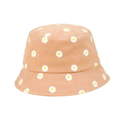 Daisy Bucket Hat - Wearebambino - Beige - Daisy Bucket Hat