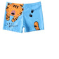 Deep Sea Divers: Boys' Shark - Print Swim Trunks - Wearebambino - Orange - 2Y (90cm - 35.5in) - Deep Sea Divers: Boys' Shark - Print Swim Trunks