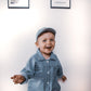 Denim Days: Jacket & Pants Set - Wearebambino - Light blue - 9 - 12 M - Denim Days: Jacket & Pants Set