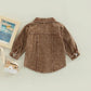 Denim Toddler Boys Jacket - Wearebambino - Brown - 2T - Denim Toddler Boys Jacket