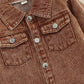 Denim Toddler Boys Jacket - Wearebambino - Brown - 2T - Denim Toddler Boys Jacket