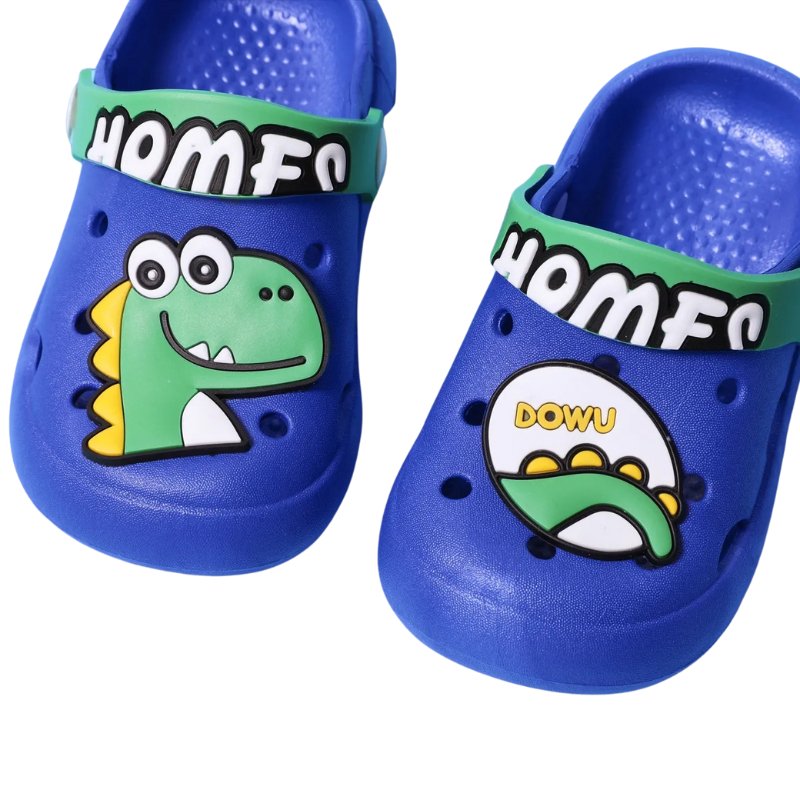 Dino Splash Beach Clogs - Wearebambino - Dark Blue - 5 - Dino Splash Beach Clogs