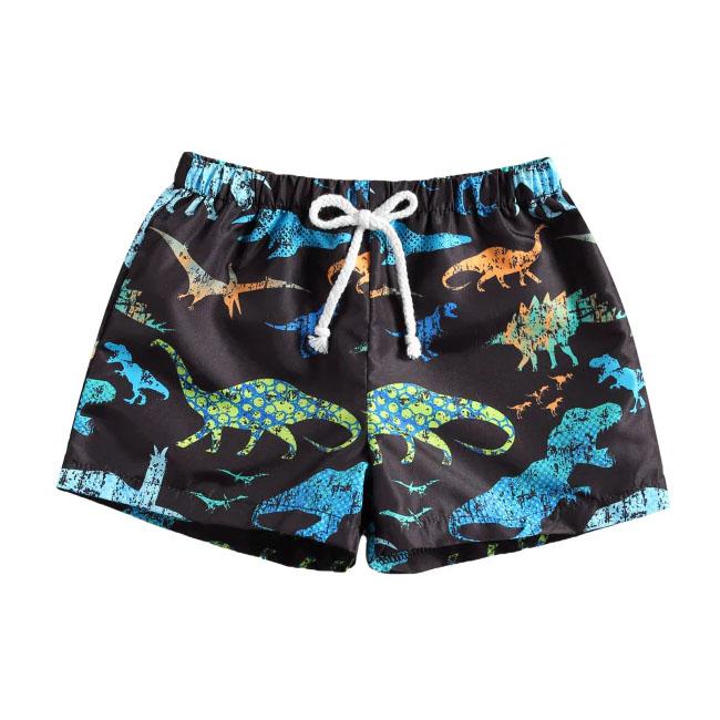 Dinosaurs Toddler Beach Shorts - Wearebambino - 2T - Dinosaurs Toddler Beach Shorts