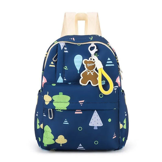 Double Shoulder Backpack - Wearebambino - Navy - Double Shoulder Backpack