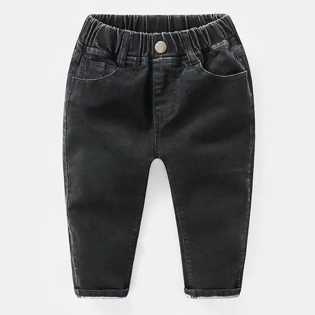 Elastic Boys Denim Jeans - Wearebambino - Dark - 12 M - Elastic Boys Denim Jeans