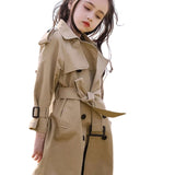 Elegant Explorer Long Trench Coat - Wearebambino - 5T - Elegant Explorer Long Trench Coat