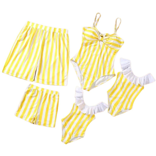 Family Fun Beach Set - Wearebambino - Pink - S - Girl - Family Fun Beach Set