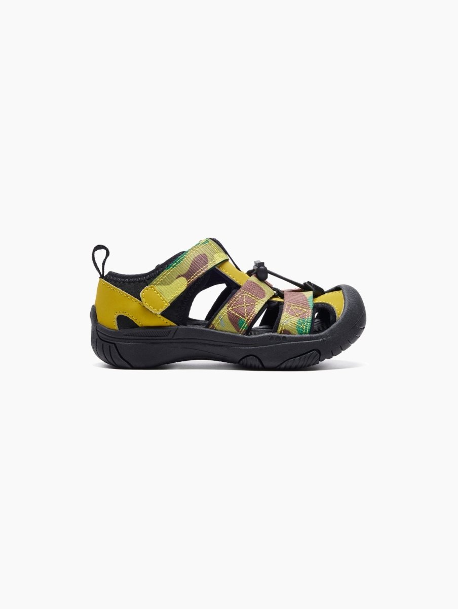 Family Matching Hiking Free Summer Sandals - Wearebambino - Yellow Green Camo - US 8C | EU 25 - Family Matching Hiking Free Summer Sandals