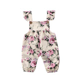 Floral Baby Jumpsuit - Wearebambino - 3 - 6 M - Floral Baby Jumpsuit