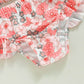 Floral Ruffled Baby Swimsuit - Wearebambino - 6 - 9 M - Floral Ruffled Baby Swimsuit