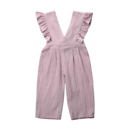 Flutter Purple Toddler Jumpsuit - Wearebambino - 2T - Flutter Purple Toddler Jumpsuit