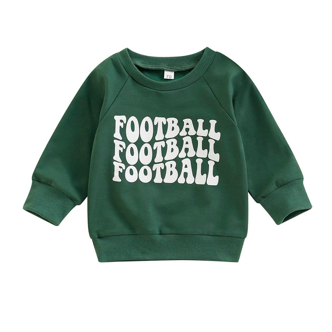 Football Baby Sweatshirt - Wearebambino - 3 - 6 M - Football Baby Sweatshirt