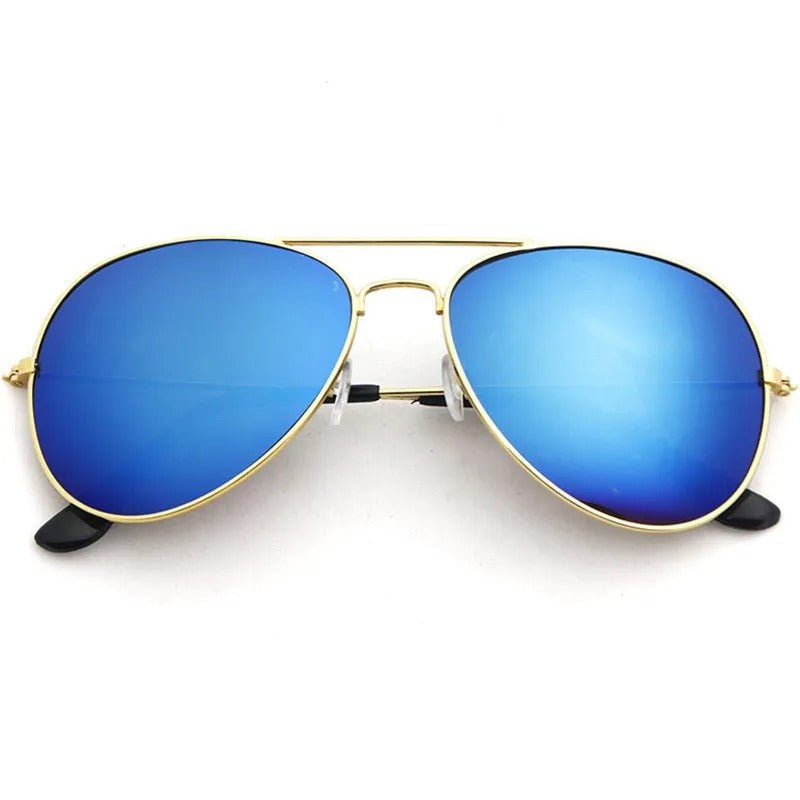 Froggy Shades - Metal Sunglasses - Wearebambino - Blue - Froggy Shades - Metal Sunglasses