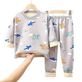 Frosty Nights Warm Sleepwear: For Chilly Evenings - Wearebambino - Blue - 3T - Frosty Nights Warm Sleepwear: For Chilly Evenings