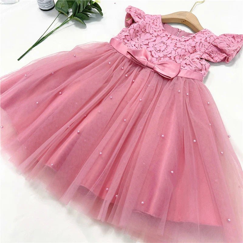 Girls' Princess Tutu Dress - Wedding & Birthday - Wearebambino - Dress - 9 - 12 M - Girls' Princess Tutu Dress - Wedding & Birthday