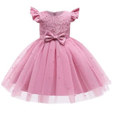 Girls' Princess Tutu Dress - Wedding & Birthday - Wearebambino - Dress - 9 - 12 M - Girls' Princess Tutu Dress - Wedding & Birthday