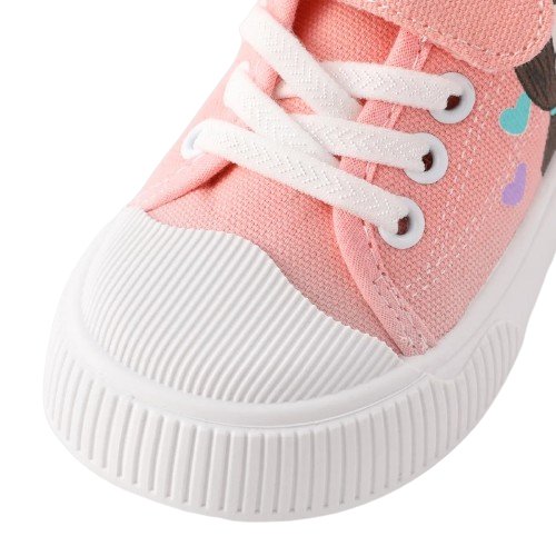 Graffiti Groove Velcro Shoes - Wearebambino - Pink - 18 M - Graffiti Groove Velcro Shoes