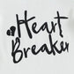 Heart Breaker Toddler Tee - Wearebambino - White - 9 - 12 M - Heart Breaker Toddler Tee