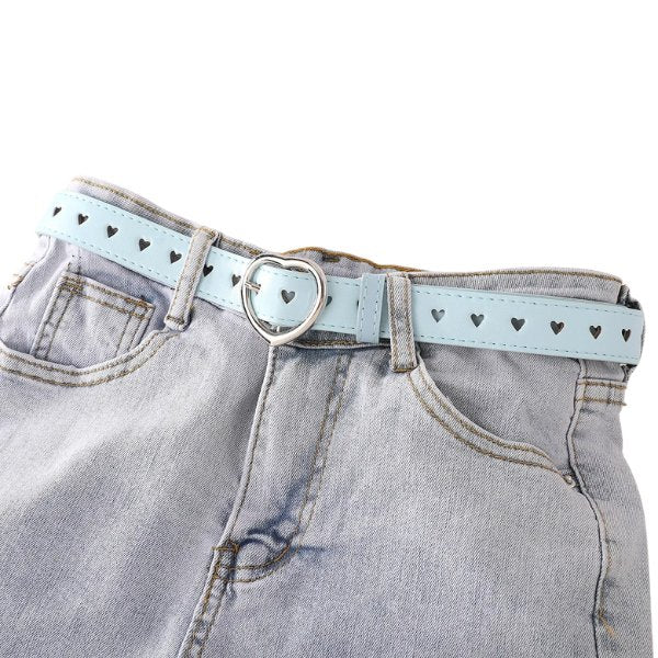 Heartbeat Fashion Belt - Wearebambino - Light Blue - Heartbeat Fashion Belt